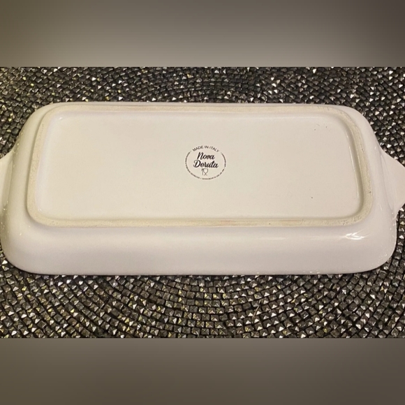 Ceramic NOVA DERUTA 11" x 5" Tray. Hand Painted Made in Italy! New, Never used - Picture 4 of 4